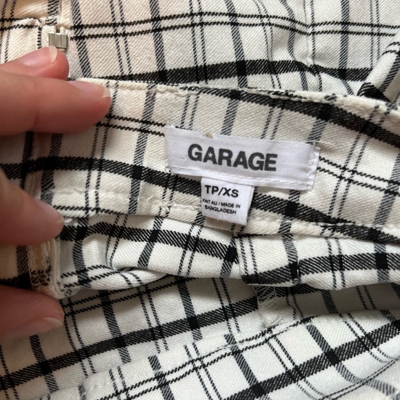 Checkered pencil mini skirt - Picture 3 of 3